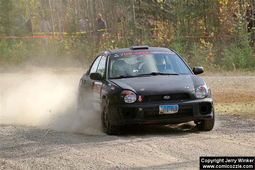 Brian Atwood / Kenny Michels Subaru Impreza on SS1, Al's Playground I.