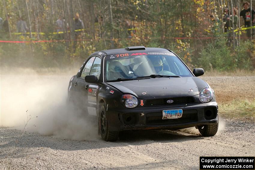 Brian Atwood / Kenny Michels Subaru Impreza on SS1, Al's Playground I.