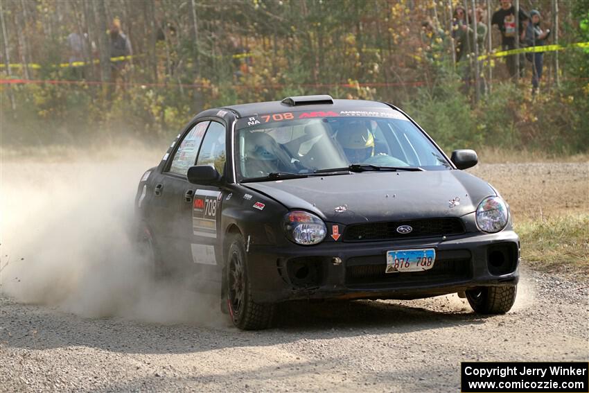 Brian Atwood / Kenny Michels Subaru Impreza on SS1, Al's Playground I.