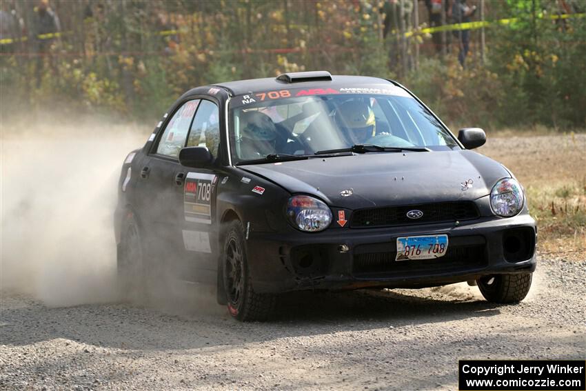 Brian Atwood / Kenny Michels Subaru Impreza on SS1, Al's Playground I.