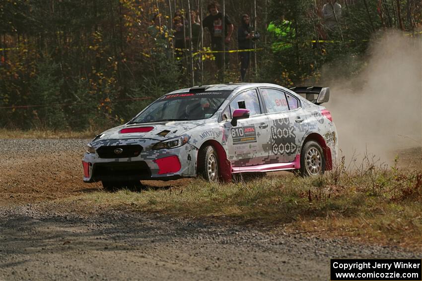 Brad Hayosh / Neil Moser Subaru WRX STi on SS1, Al's Playground I.