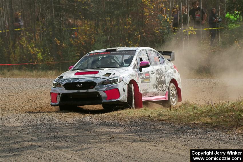 Brad Hayosh / Neil Moser Subaru WRX STi on SS1, Al's Playground I.