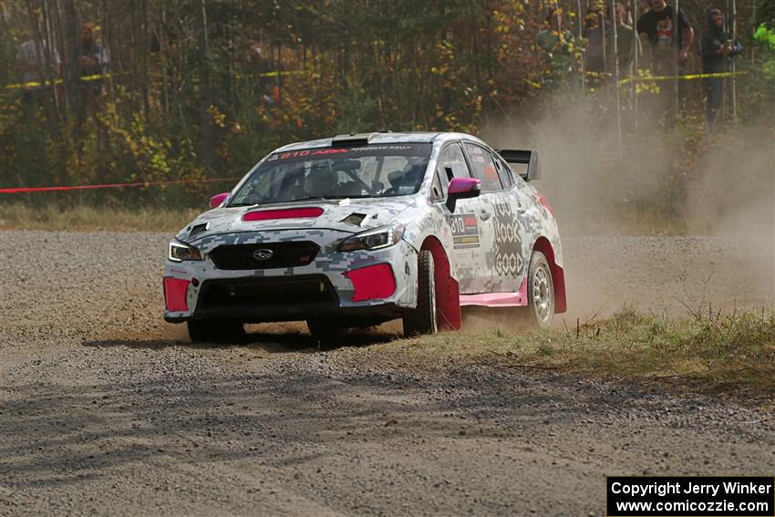 Brad Hayosh / Neil Moser Subaru WRX STi on SS1, Al's Playground I.