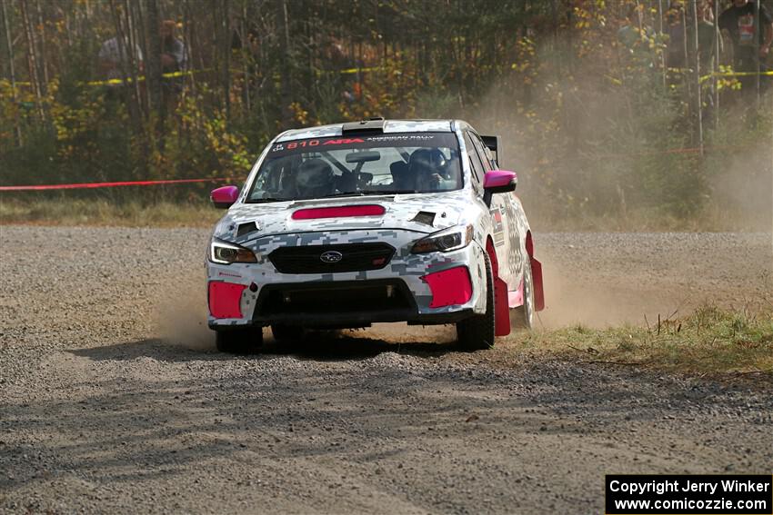 Brad Hayosh / Neil Moser Subaru WRX STi on SS1, Al's Playground I.