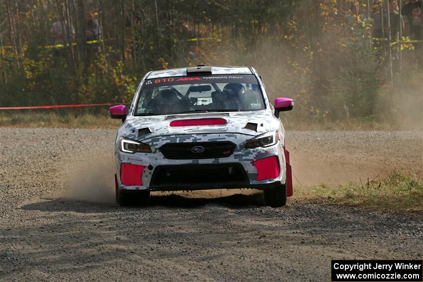 Brad Hayosh / Neil Moser Subaru WRX STi on SS1, Al's Playground I.