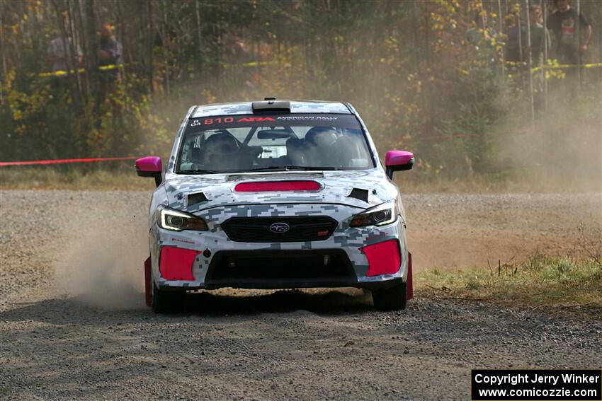 Brad Hayosh / Neil Moser Subaru WRX STi on SS1, Al's Playground I.