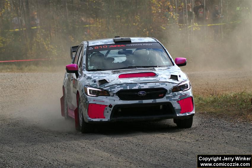 Brad Hayosh / Neil Moser Subaru WRX STi on SS1, Al's Playground I.