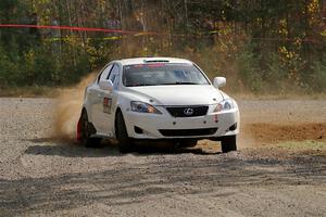 John Barnett / Matt Vaught Lexus IS250 on SS1, Al's Playground I.