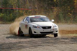 John Barnett / Matt Vaught Lexus IS250 on SS1, Al's Playground I.