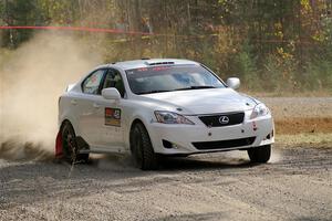 John Barnett / Matt Vaught Lexus IS250 on SS1, Al's Playground I.