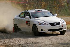 John Barnett / Matt Vaught Lexus IS250 on SS1, Al's Playground I.