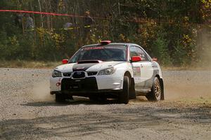 Jason Cook / Maggie Tu Subaru WRX on SS1, Al's Playground I.