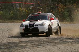 Jason Cook / Maggie Tu Subaru WRX on SS1, Al's Playground I.