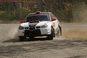 Jason Cook / Maggie Tu Subaru WRX on SS1, Al's Playground I.