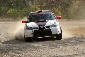 Jason Cook / Maggie Tu Subaru WRX on SS1, Al's Playground I.