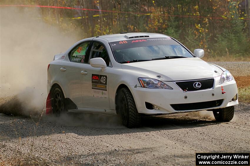 John Barnett / Matt Vaught Lexus IS250 on SS1, Al's Playground I.