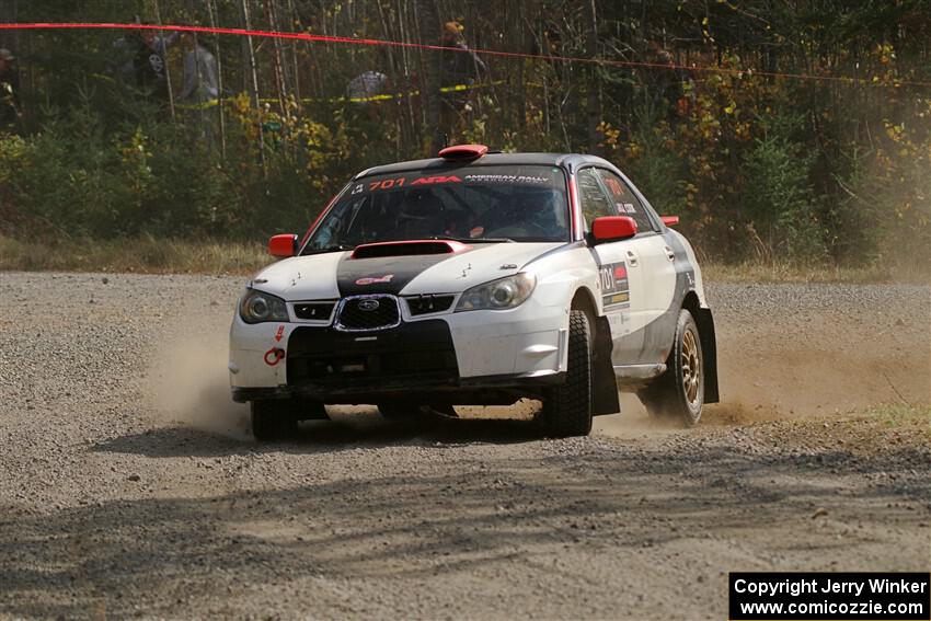 Jason Cook / Maggie Tu Subaru WRX on SS1, Al's Playground I.