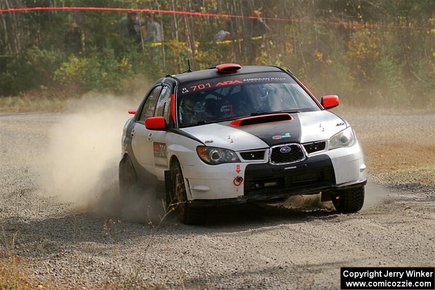 Jason Cook / Maggie Tu Subaru WRX on SS1, Al's Playground I.