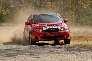 Jess Davids / Eric Frentress Subaru Impreza on SS1, Al's Playground I.