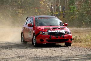 Jess Davids / Eric Frentress Subaru Impreza on SS1, Al's Playground I.