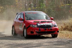 Jess Davids / Eric Frentress Subaru Impreza on SS1, Al's Playground I.