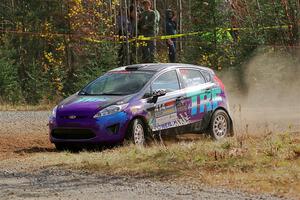 Imogen Thompson / Steve Harrell Ford Fiesta on SS1, Al's Playground I.