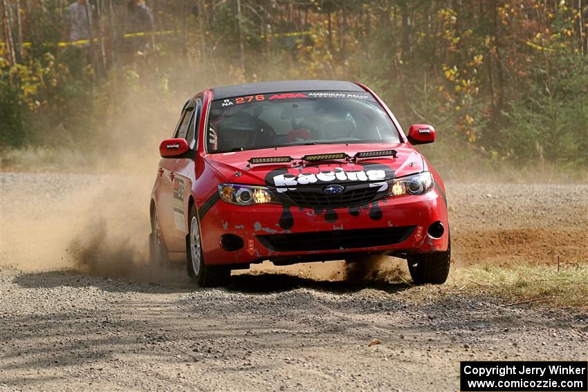 Jess Davids / Eric Frentress Subaru Impreza on SS1, Al's Playground I.