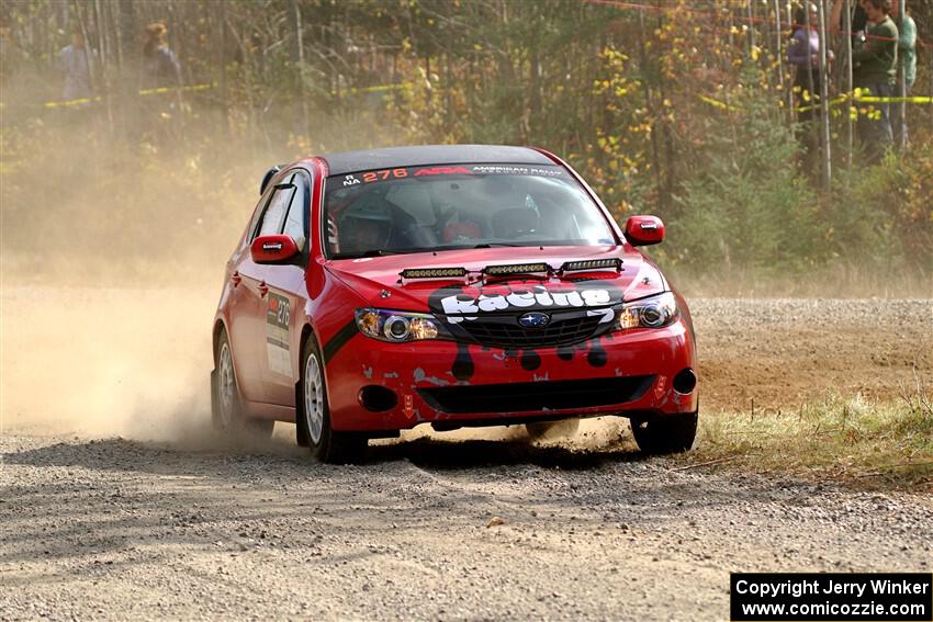 Jess Davids / Eric Frentress Subaru Impreza on SS1, Al's Playground I.