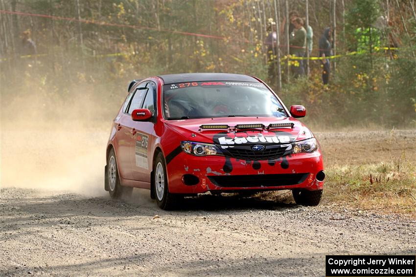 Jess Davids / Eric Frentress Subaru Impreza on SS1, Al's Playground I.