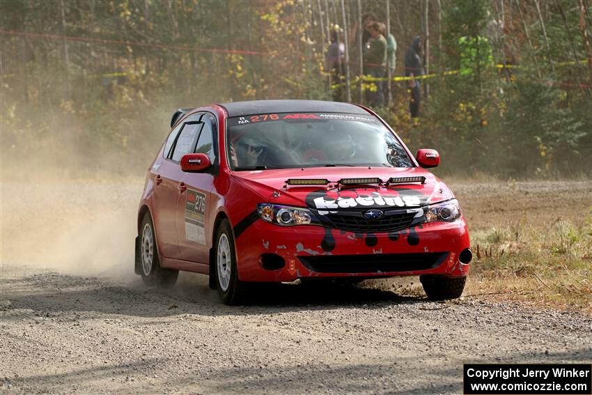 Jess Davids / Eric Frentress Subaru Impreza on SS1, Al's Playground I.