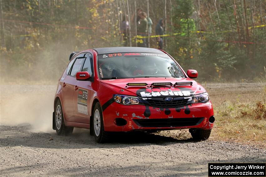 Jess Davids / Eric Frentress Subaru Impreza on SS1, Al's Playground I.