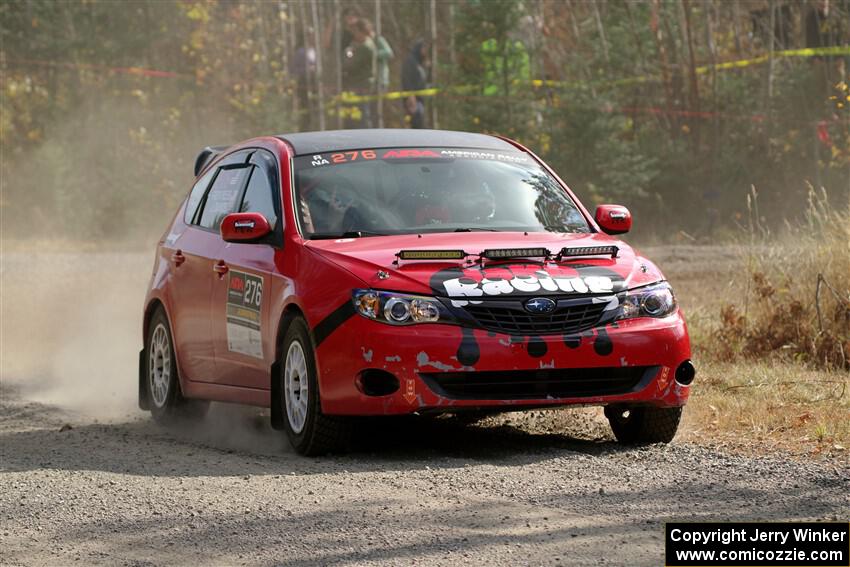 Jess Davids / Eric Frentress Subaru Impreza on SS1, Al's Playground I.