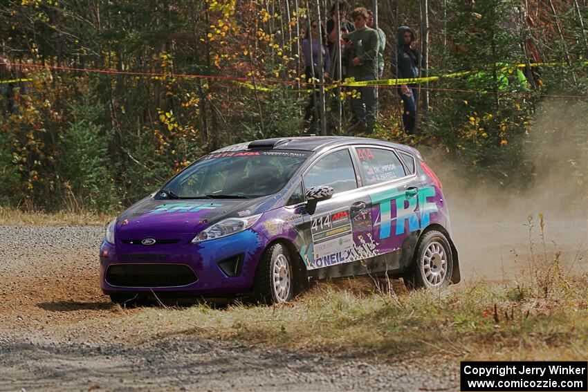 Imogen Thompson / Steve Harrell Ford Fiesta on SS1, Al's Playground I.