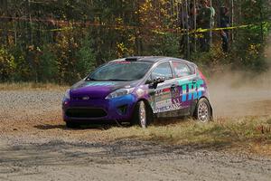 Imogen Thompson / Steve Harrell Ford Fiesta on SS1, Al's Playground I.