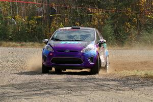 Imogen Thompson / Steve Harrell Ford Fiesta on SS1, Al's Playground I.