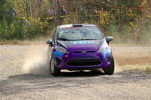 Imogen Thompson / Steve Harrell Ford Fiesta on SS1, Al's Playground I.