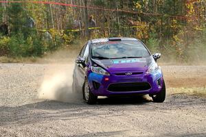 Imogen Thompson / Steve Harrell Ford Fiesta on SS1, Al's Playground I.