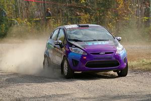 Imogen Thompson / Steve Harrell Ford Fiesta on SS1, Al's Playground I.