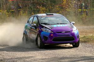 Imogen Thompson / Steve Harrell Ford Fiesta on SS1, Al's Playground I.