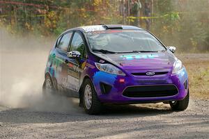 Imogen Thompson / Steve Harrell Ford Fiesta on SS1, Al's Playground I.