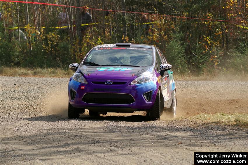 Imogen Thompson / Steve Harrell Ford Fiesta on SS1, Al's Playground I.