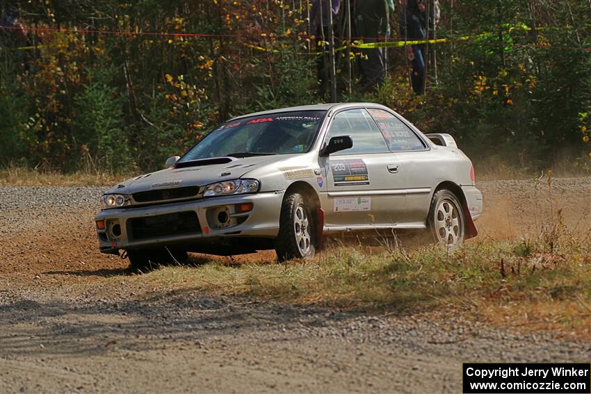 Madelyn Tabor / Sophia McKee Subaru Impreza 2.5RS on SS1, Al's Playground I.