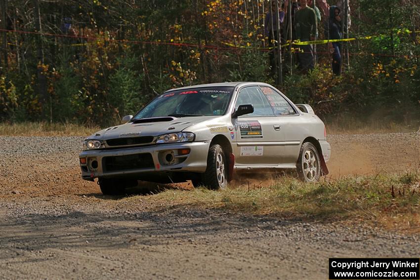 Madelyn Tabor / Sophia McKee Subaru Impreza 2.5RS on SS1, Al's Playground I.