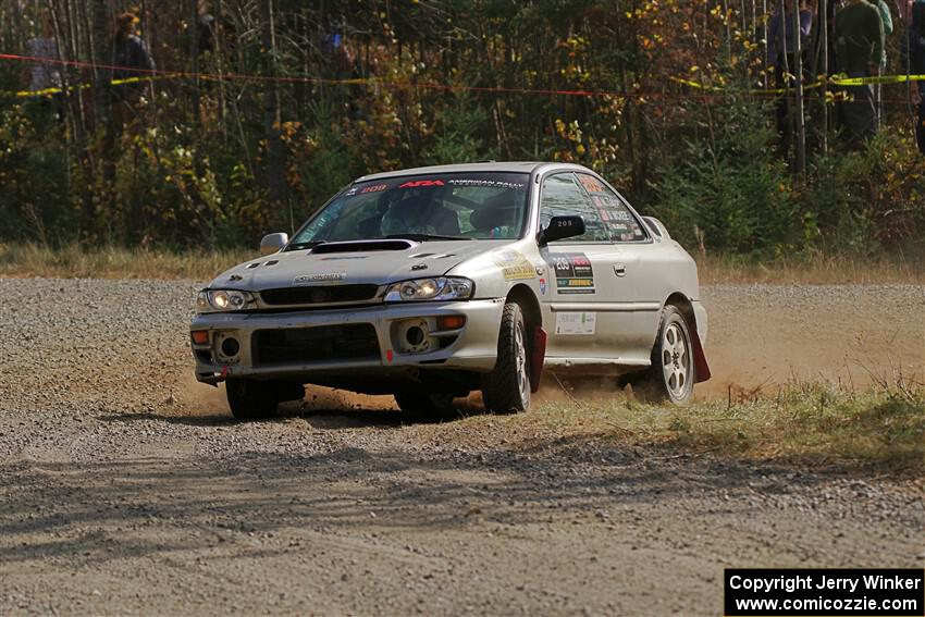 Madelyn Tabor / Sophia McKee Subaru Impreza 2.5RS on SS1, Al's Playground I.