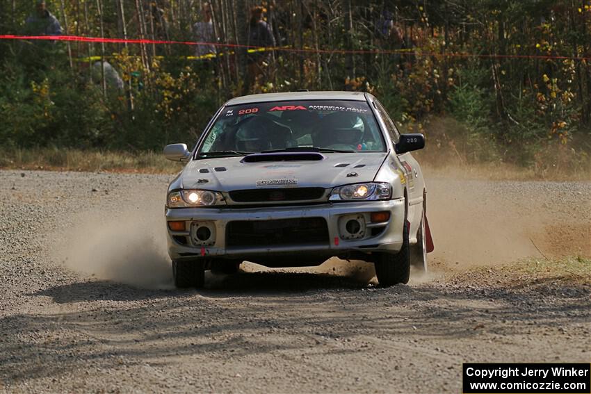 Madelyn Tabor / Sophia McKee Subaru Impreza 2.5RS on SS1, Al's Playground I.