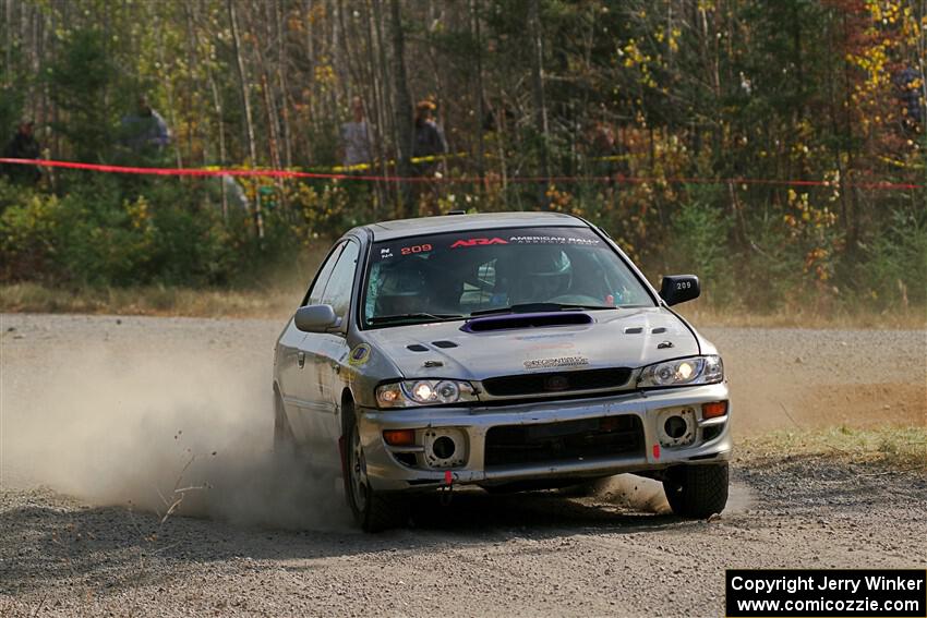 Madelyn Tabor / Sophia McKee Subaru Impreza 2.5RS on SS1, Al's Playground I.