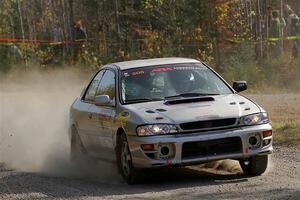 Madelyn Tabor / Sophia McKee Subaru Impreza 2.5RS on SS1, Al's Playground I.