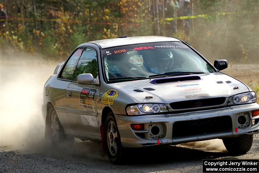 Madelyn Tabor / Sophia McKee Subaru Impreza 2.5RS on SS1, Al's Playground I.