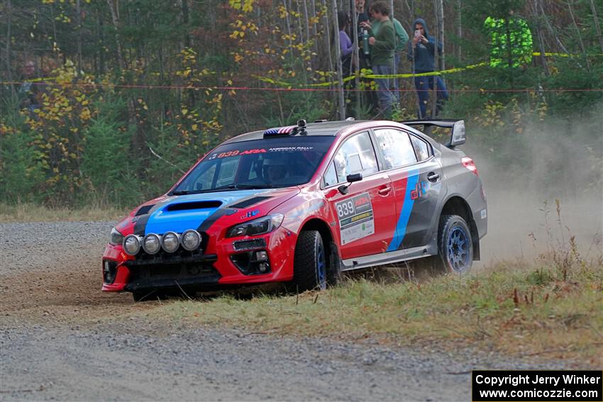 Kevin Kahl / Cray Dumeah Subaru WRX on SS1, Al's Playground I.