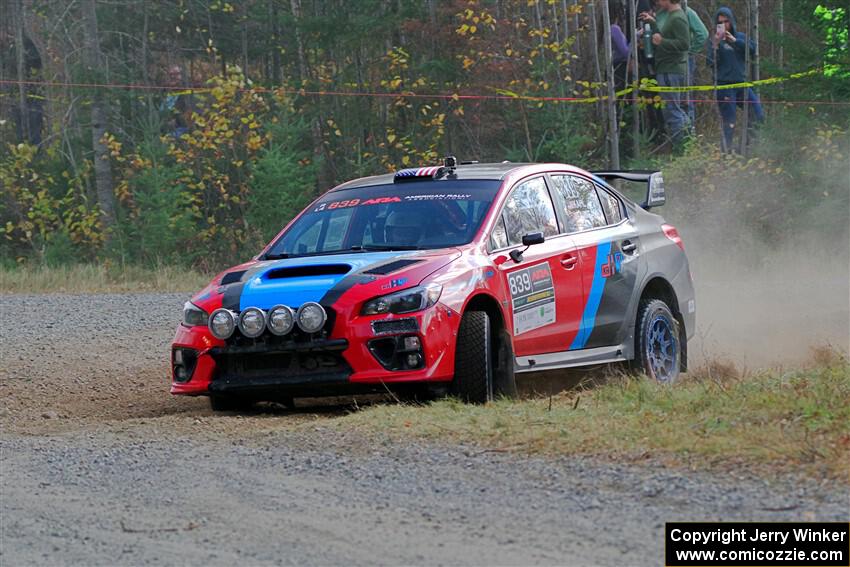 Kevin Kahl / Cray Dumeah Subaru WRX on SS1, Al's Playground I.